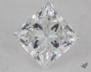 0.36 Carat E-SI2 Ideal Cut Princess Diamond 