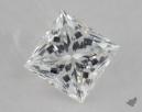 0.54 Carat G-VS1 Ideal Cut Princess Diamond 