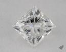 0.55 Carat G-SI1 Ideal Cut Princess Diamond 