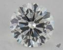 0.92 Carat I-VVS2 Good Cut Round Diamond 