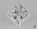 0.33 Carat G-SI1 Ideal Cut Princess Diamond 