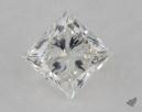 0.42 Carat H-SI2 Ideal Cut Princess Diamond 
