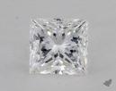 1.04 Carat E-SI1 Ideal Cut Princess Diamond 