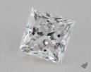 0.70 Carat F-VS2 Ideal Cut Princess Diamond 