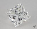 0.77 Carat G-VS1 Ideal Cut Princess Diamond 