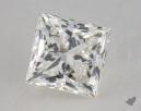 1.01 Carat H-VS1 Ideal Cut Princess Diamond 
