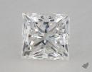 1.01 Carat E-SI1 Ideal Cut Princess Diamond 