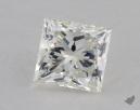0.72 Carat I-VS1 Excellent Cut Princess Diamond 