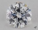 1.24 Carat G-I1 Excellent Cut Round Diamond 