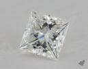 1.03 Carat F-VVS1 Ideal Cut Princess Diamond 
