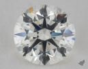 0.64 Carat I-VS1 Excellent Cut Round Diamond 