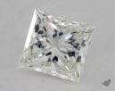 1.61 Carat I-SI1 Ideal Cut Princess Diamond 