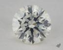 0.70 Carat J-SI1 Excellent Cut Round Diamond 