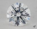0.81 Carat E-SI1 Excellent Cut Round Diamond 