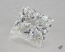 1.54 Carat H-I1 Fair Cut Princess Diamond 