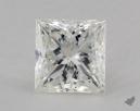 2.01 Carat J-SI1 Very Good Cut Princess Diamond 