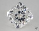 1.50 Carat F-VS1 Very Good Cut Radiant Diamond 