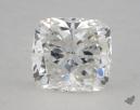 1.53 Carat F-SI2 Very Good Cut Cushion Diamond 