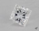 0.51 Carat D-VVS2 Very Good Cut Princess Diamond 