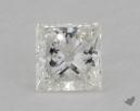 0.50 Carat H-VVS2 Excellent Cut Princess Diamond 