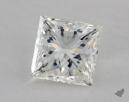 2.03 Carat H-VS2 Ideal Cut Princess Diamond 