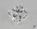 1.04 Carat F-VS1 Ideal Cut Princess Diamond 