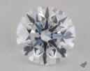 0.30 Carat E-VVS1 Excellent Cut Round Diamond 