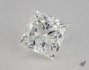 0.70 Carat H-VS1 Ideal Cut Princess Diamond 
