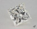 1.04 Carat I-SI1 Excellent Cut Princess Diamond 