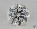 0.71 Carat J-SI1 Excellent Cut Round Diamond 