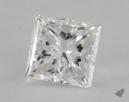 1.05 Carat G-IF Good Cut Princess Diamond 