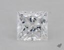 0.85 Carat D-VVS2 Ideal Cut Princess Diamond 