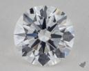 0.83 Carat D-IF Excellent Cut Round Diamond 