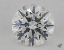 0.64 Carat I-SI1 Ideal Cut Round Diamond 