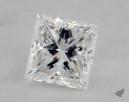 1.24 Carat E-SI1 Ideal Cut Princess Diamond 