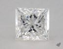 1.55 Carat F-SI2 Ideal Cut Princess Diamond 