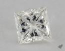 1.04 Carat I-VS1 Ideal Cut Princess Diamond 