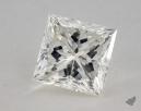 1.04 Carat I-SI1 Ideal Cut Princess Diamond 