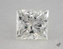 1.14 Carat H-VVS1 Ideal Cut Princess Diamond 