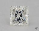 1.07 Carat H-VS2 Very Good Cut Princess Diamond 