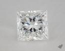 0.95 Carat E-SI1 Ideal Cut Princess Diamond 