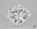 1.00 Carat G-SI1 Ideal Cut Princess Diamond 