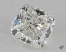 0.93 Carat I-VVS1 Ideal Cut Cushion Diamond 