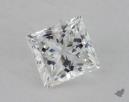 0.66 Carat G-VVS2 Very Good Cut Princess Diamond 