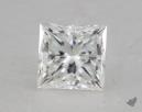 0.45 Carat E-VS1 Very Good Cut Princess Diamond 