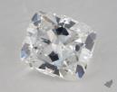 1.52 Carat E-VVS2 Ideal Cut Cushion Diamond 