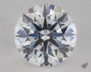0.61 Carat D-VS2 Ideal Cut Round Diamond 