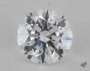 0.55 Carat F-VVS1 Ideal Cut Round Diamond 