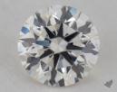 0.53 Carat J-VS2 Excellent Cut Round Diamond 