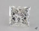 1.20 Carat I-SI2 Very Good Cut Princess Diamond 